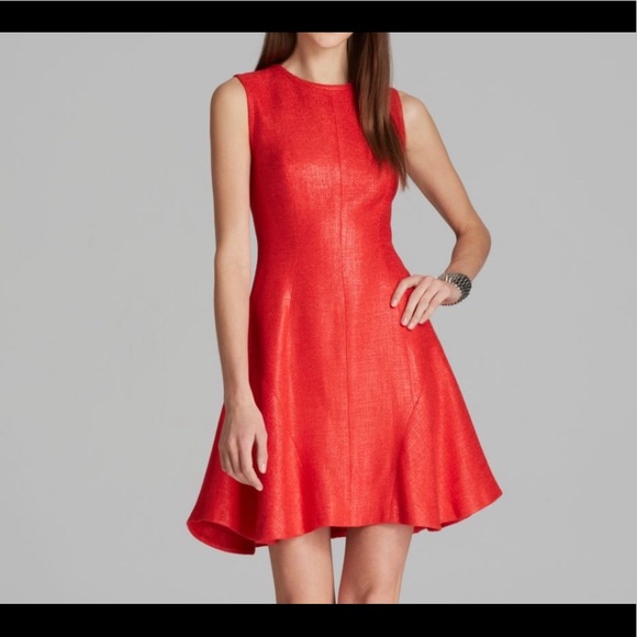 Shoshanna Fit and Flare Cocktail Dress - Picture 3 of 8